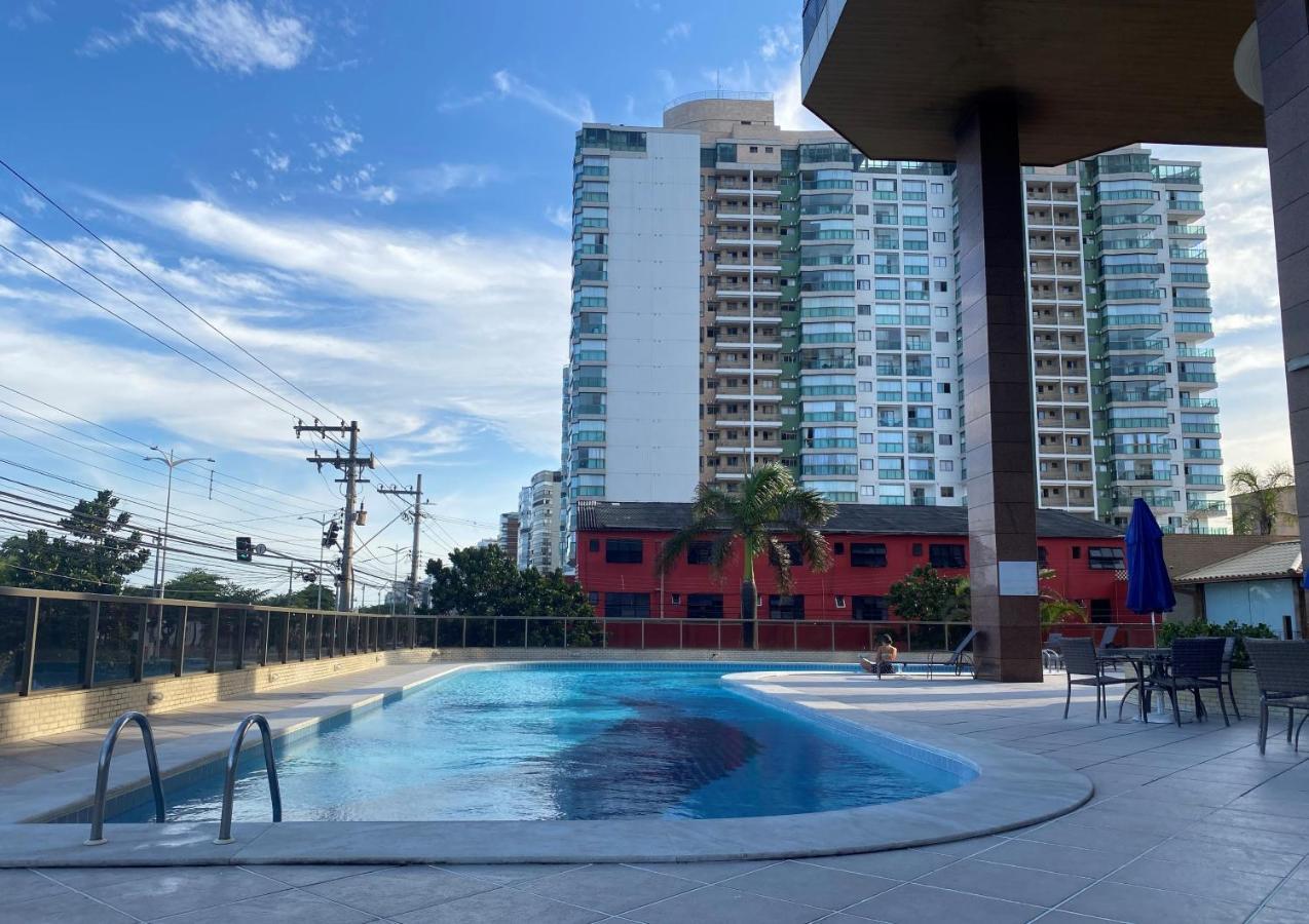Apartamento aconchegante com vista para o mar Vila Velha  Bagian luar foto