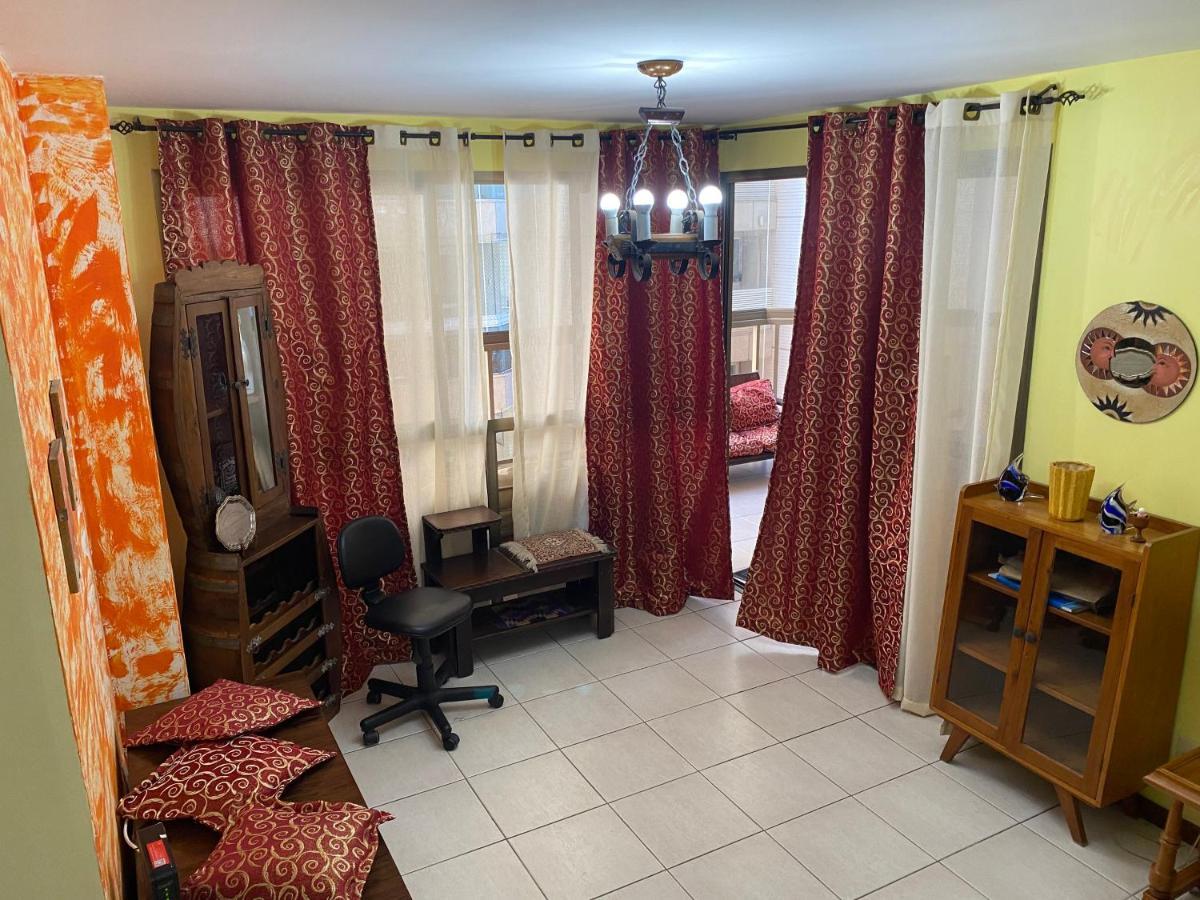 Apartamento aconchegante com vista para o mar Vila Velha  Bagian luar foto
