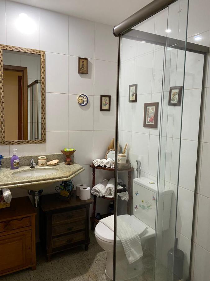 Apartamento aconchegante com vista para o mar Vila Velha  Bagian luar foto