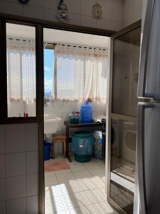 Apartamento aconchegante com vista para o mar Vila Velha  Bagian luar foto