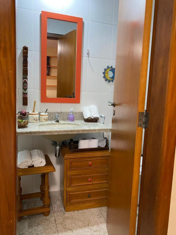 Apartamento aconchegante com vista para o mar Vila Velha  Bagian luar foto