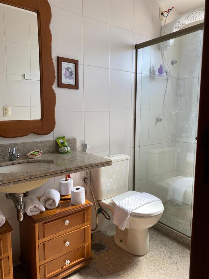 Apartamento aconchegante com vista para o mar Vila Velha  Bagian luar foto