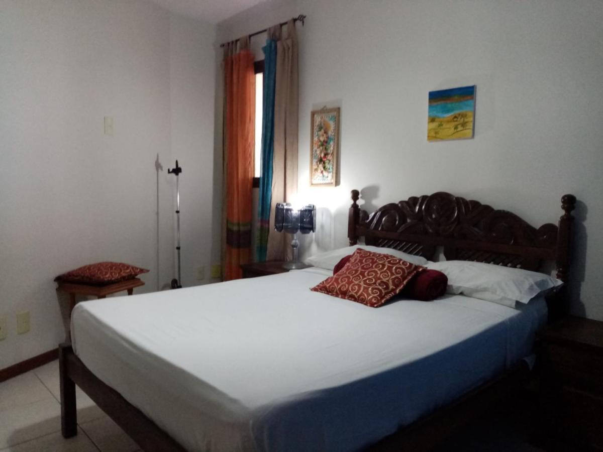 Apartamento aconchegante com vista para o mar Vila Velha  Bagian luar foto